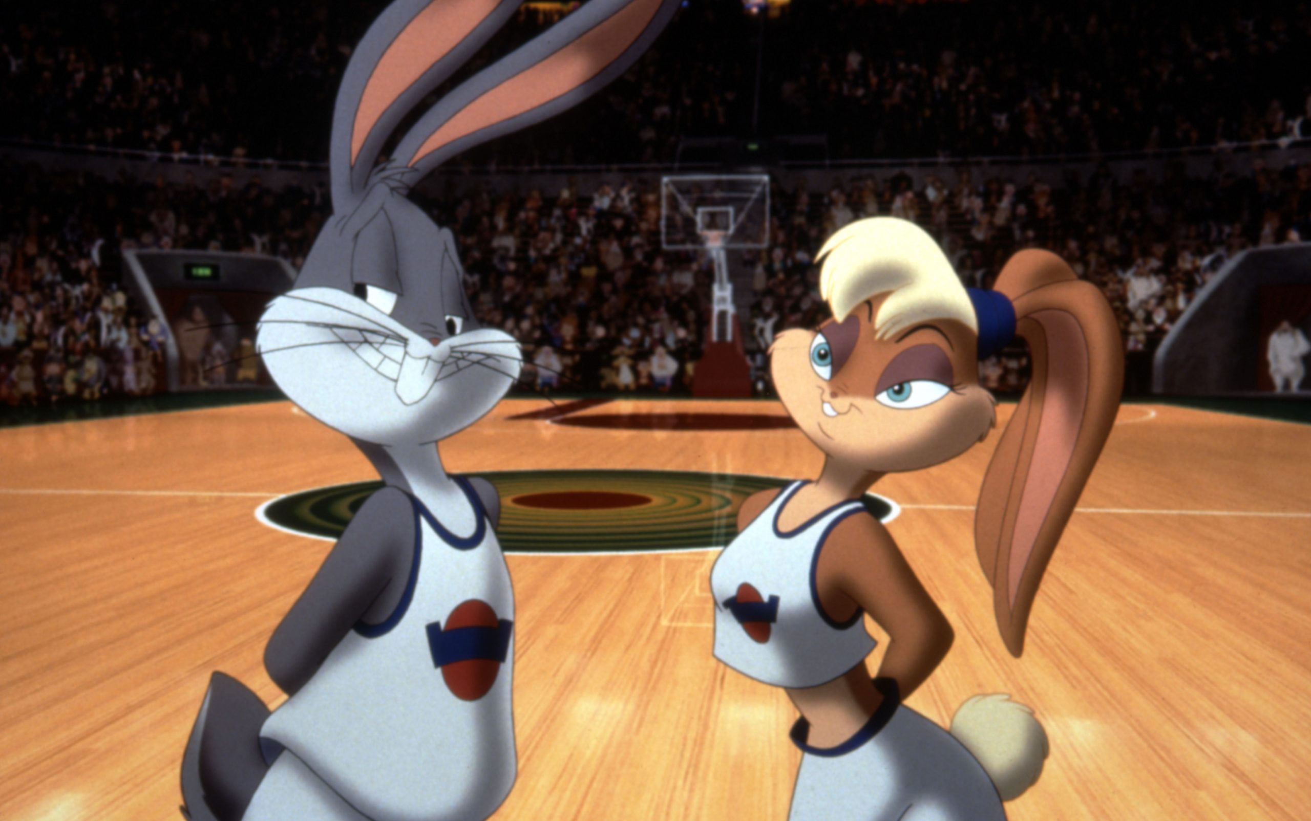 SPACE JAM, Bugs Bunny, Lola Bunny, 1996, (c)Warner Bros./courtesy Everett Collection
