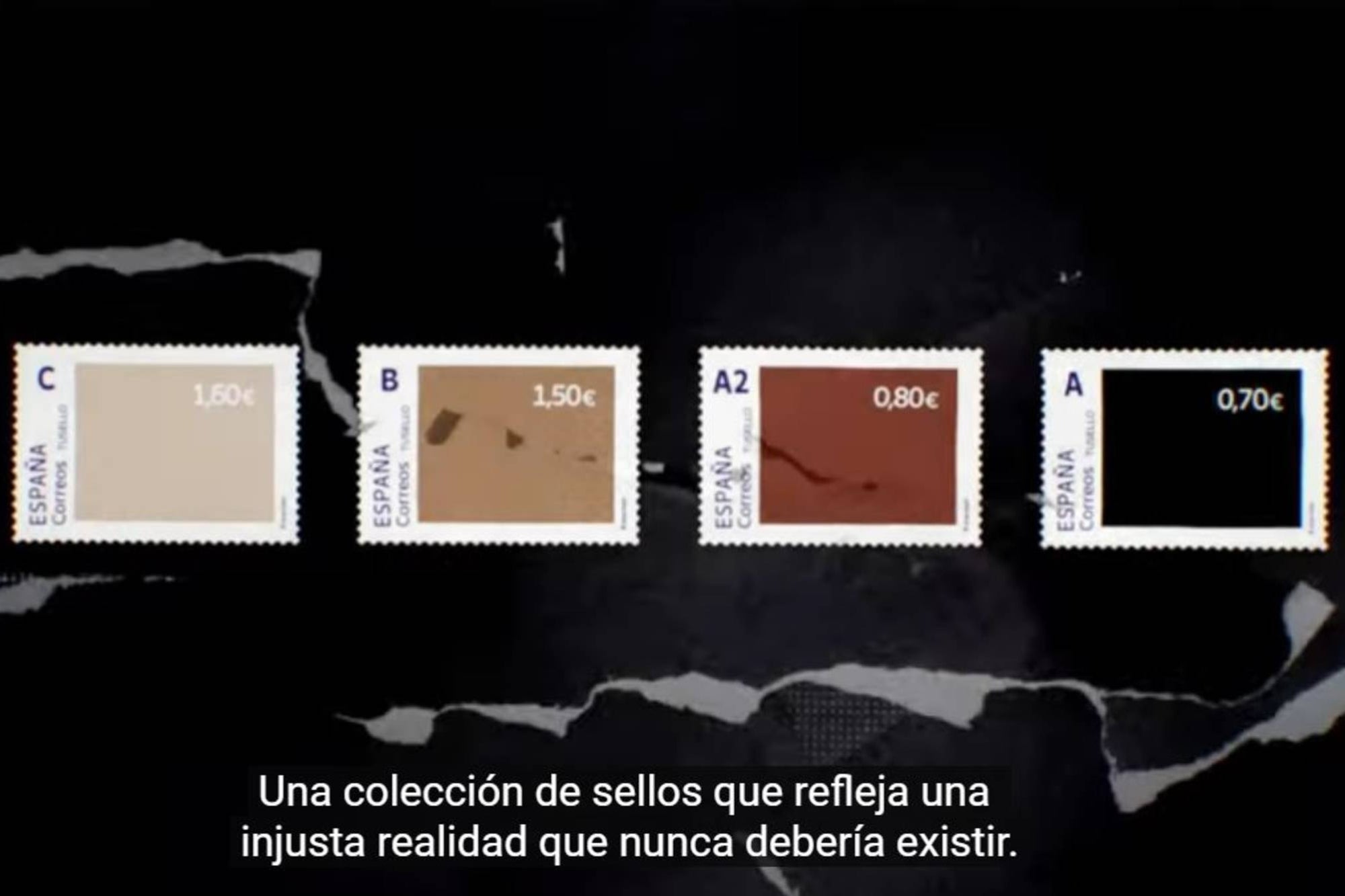 A postal company in Spain presents a 'confused' campaign against racism