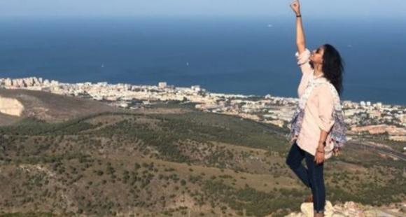 Keerthi Suresh recuerda sus vacaciones en España mientras comparte una foto de retroceso