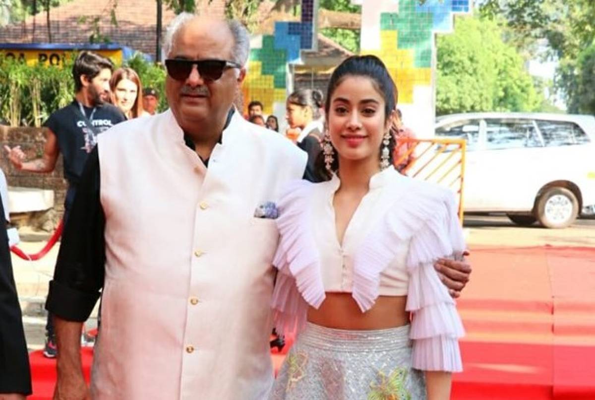 Boney Kapoor está trabajando en seis películas.  Incluye películas con su hija Janhvi y la estrella sureña Ajith