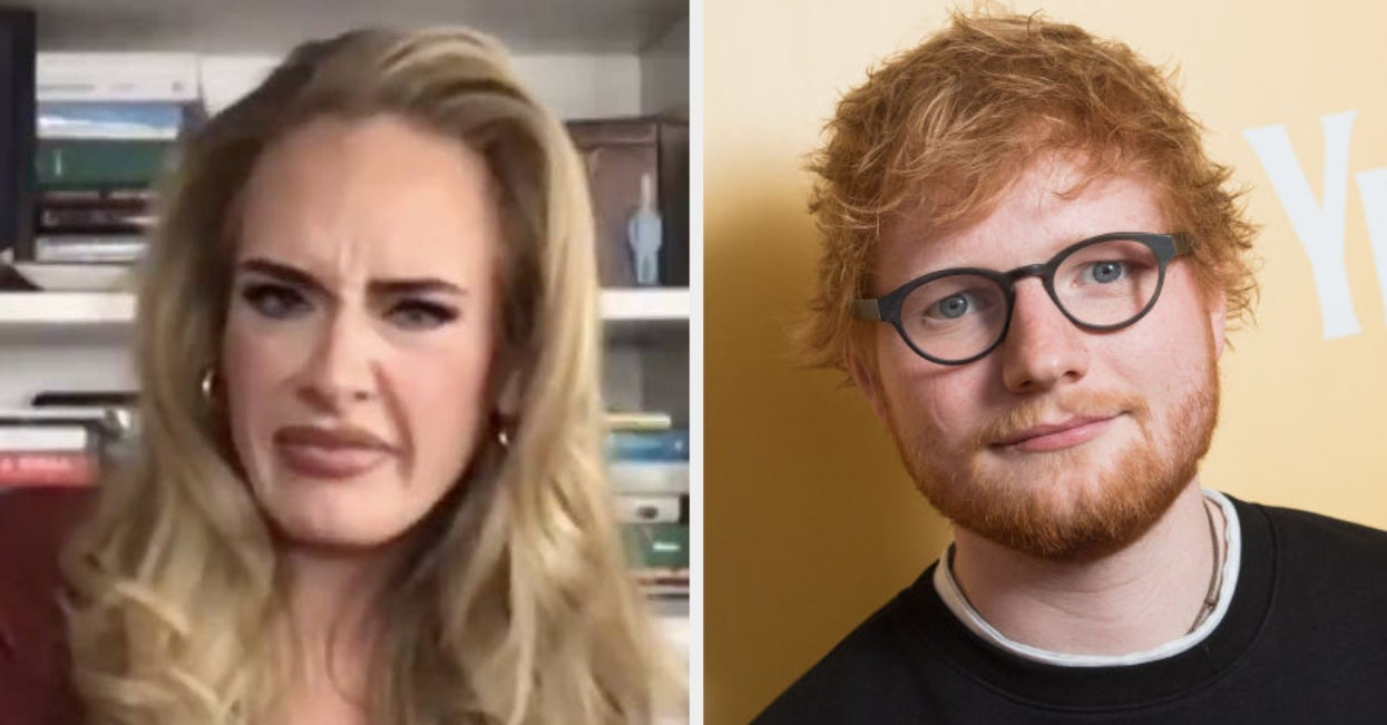 Adele reacciona a la fecha de lanzamiento del álbum de Ed Sheeran