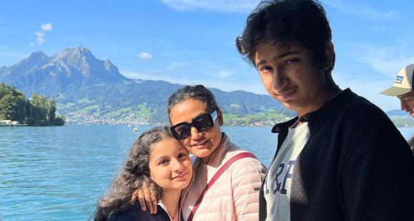 Fotos: Namrata Shirodkar y sus hijos disfrutan de las vacaciones en España mientras Mahesh Babu dispara a Sarkaru Vari Pata.