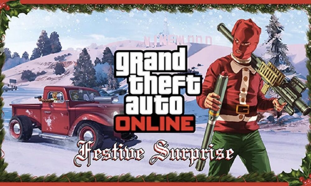 GTA Online festive surprise poster