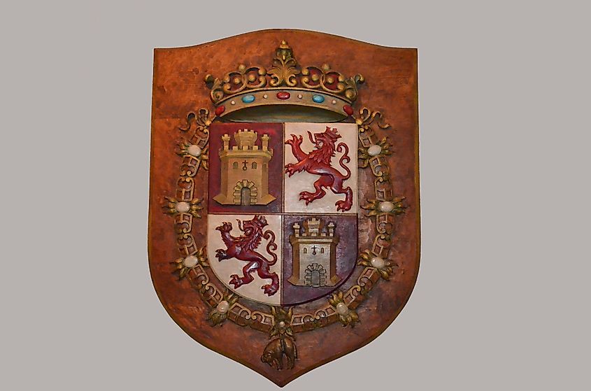 Escudo de armas del Imperio español.