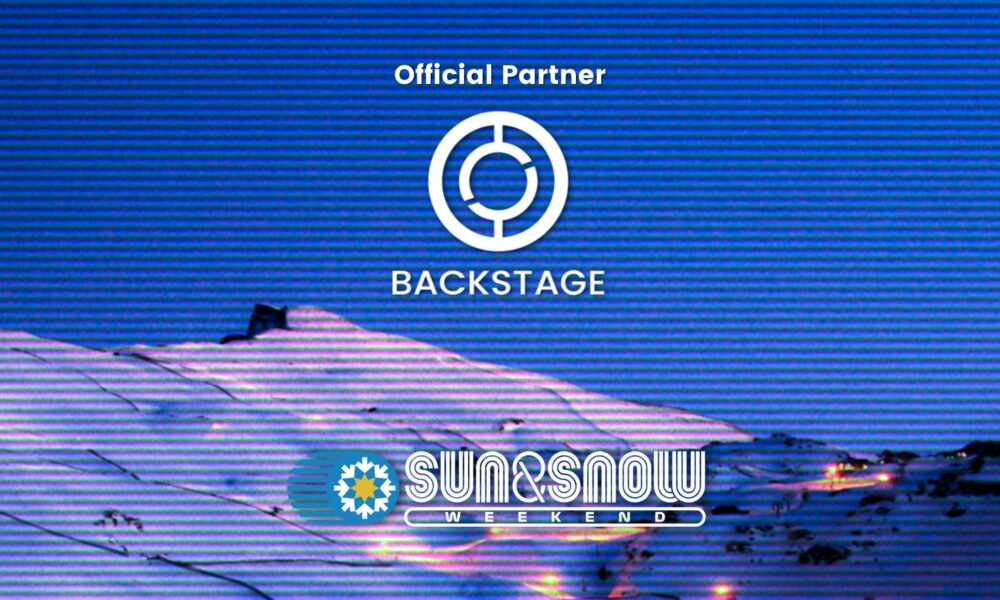 Backstage se asocia con Sun & Snow Festival a medida que la criptomoneda llega a los festivales de música