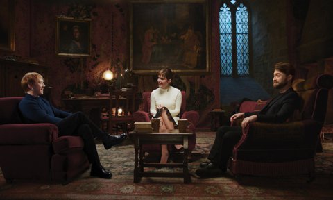 Daniel Radcliffe, Emma Watson y Rupert Grint se encuentran para una reunión