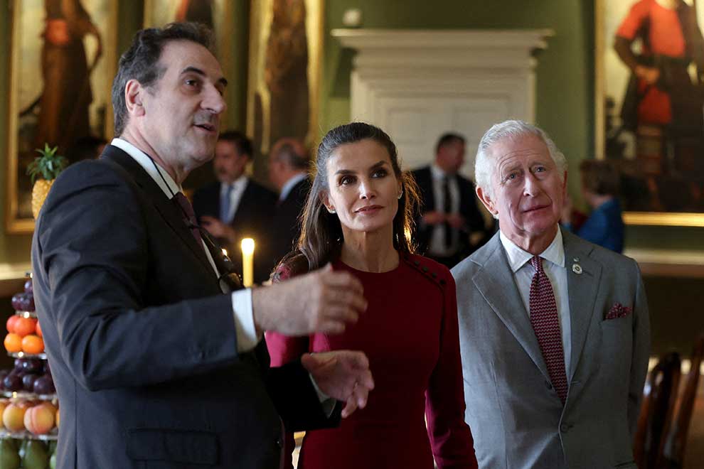 La Reina de España inaugura la exposición española en Reino Unido