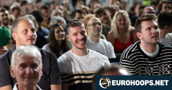 Luka Doncic y Goran Dragic asisten al estreno del documental del EuroBasket 2017 en Eslovenia