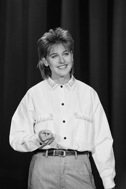 Ellen DeGeneres en 1987.