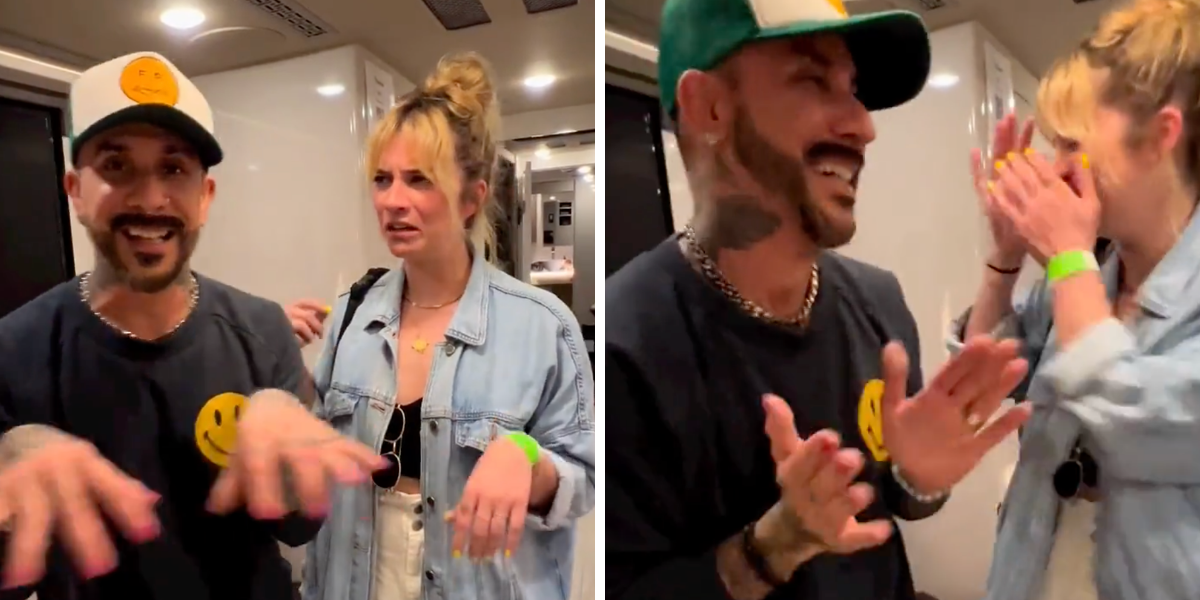 Backstreet Boys 'AJ Meet Annie Murphy' en Toronto y 'Sheet Creek' Line Remastered (Video)