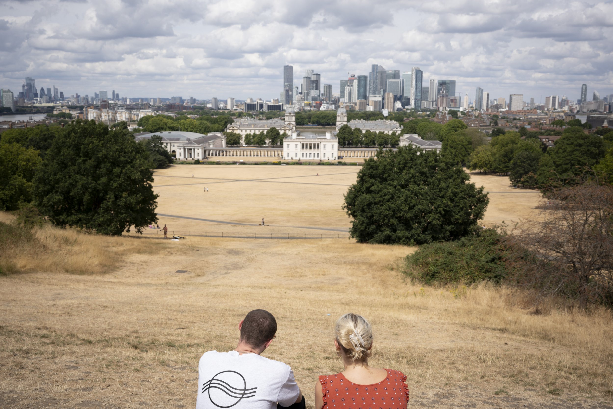 Greenwich Park as the UK's heatwave and drought saw little rain (Photo by Richard Baker/ In Pictures via Getty Images)