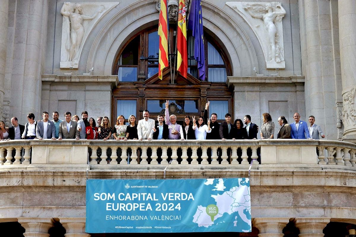 Valencia, España, celebra ser nombrada Capital Verde Europea 2024