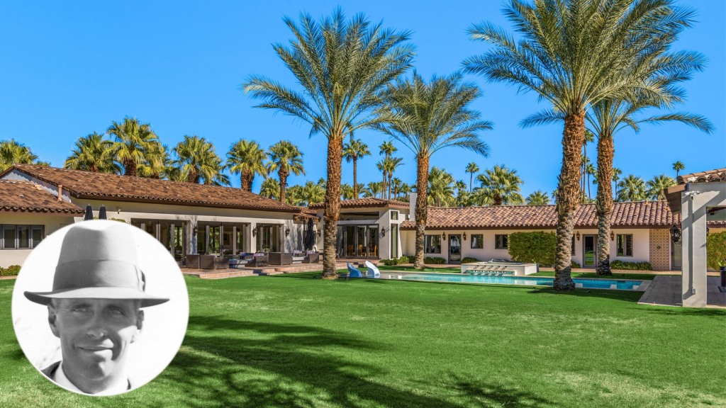 La casa de Palm Springs que una vez fue propiedad del director de "Los caballeros las prefieren rubias" busca $ 6 millones